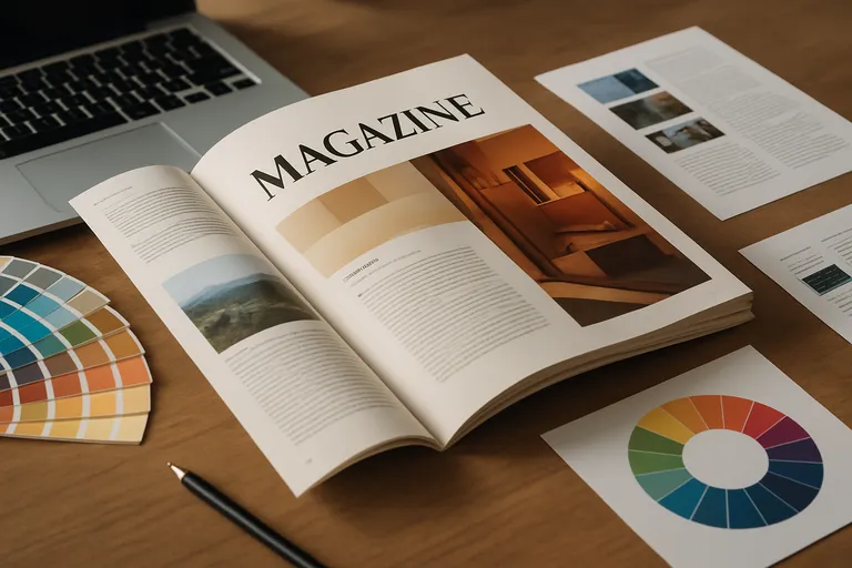Een magazine ontwerpen: van idee tot impact